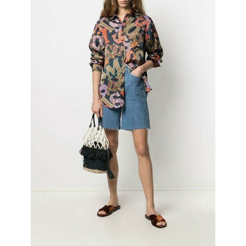 Load image into Gallery viewer, FLORAL-PRINT LONGSLEEVED SHIRT - Yooto
