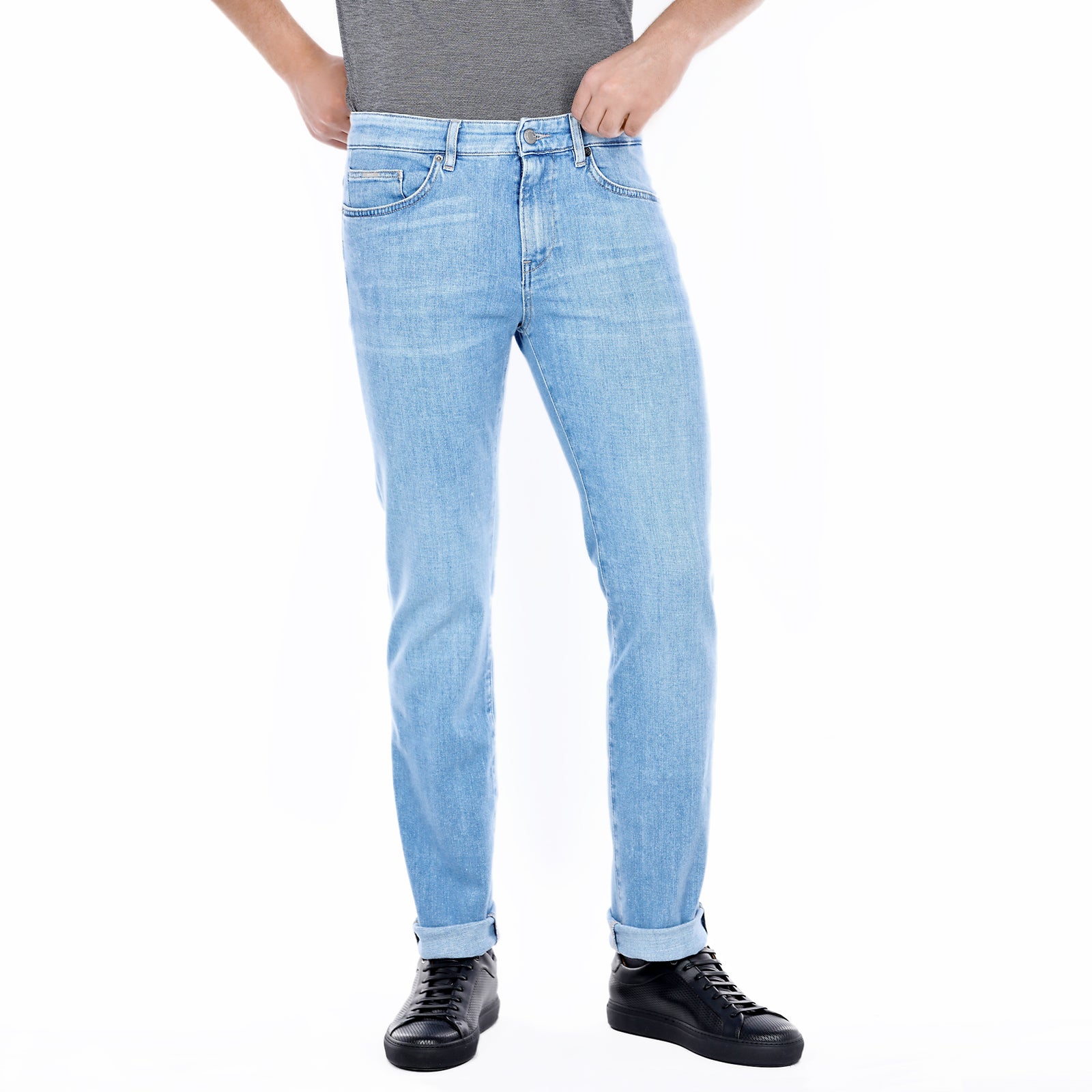 Hugo boss light blue on sale jeans