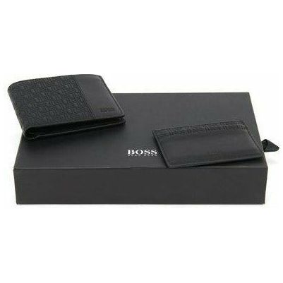 Load image into Gallery viewer, SEASONAL-EMBOSSED LEATHER WALLET AND CARD HOLDER GIFT SET - Yooto
