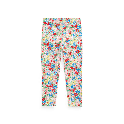 Load image into Gallery viewer, FLORAL STRETCH JERSEY LEGGING - Yooto
