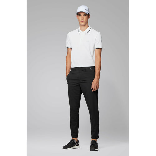 Load image into Gallery viewer, COTTON-PIQUÉ POLO SHIRT WITH STRIPED COLLAR AND CUFFS - Yooto
