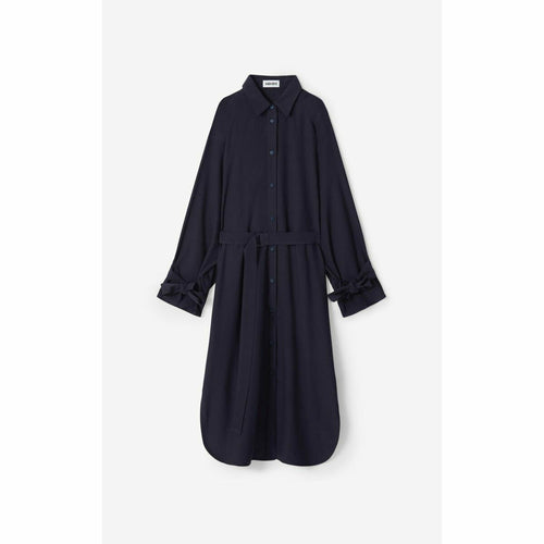 Load image into Gallery viewer, BELTED SHIRT DRESS - Yooto
