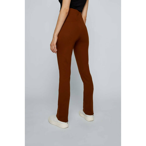 Load image into Gallery viewer, REGULAR-FIT FLARED TROUSERS IN POWER-STRETCH JERSEY - Yooto
