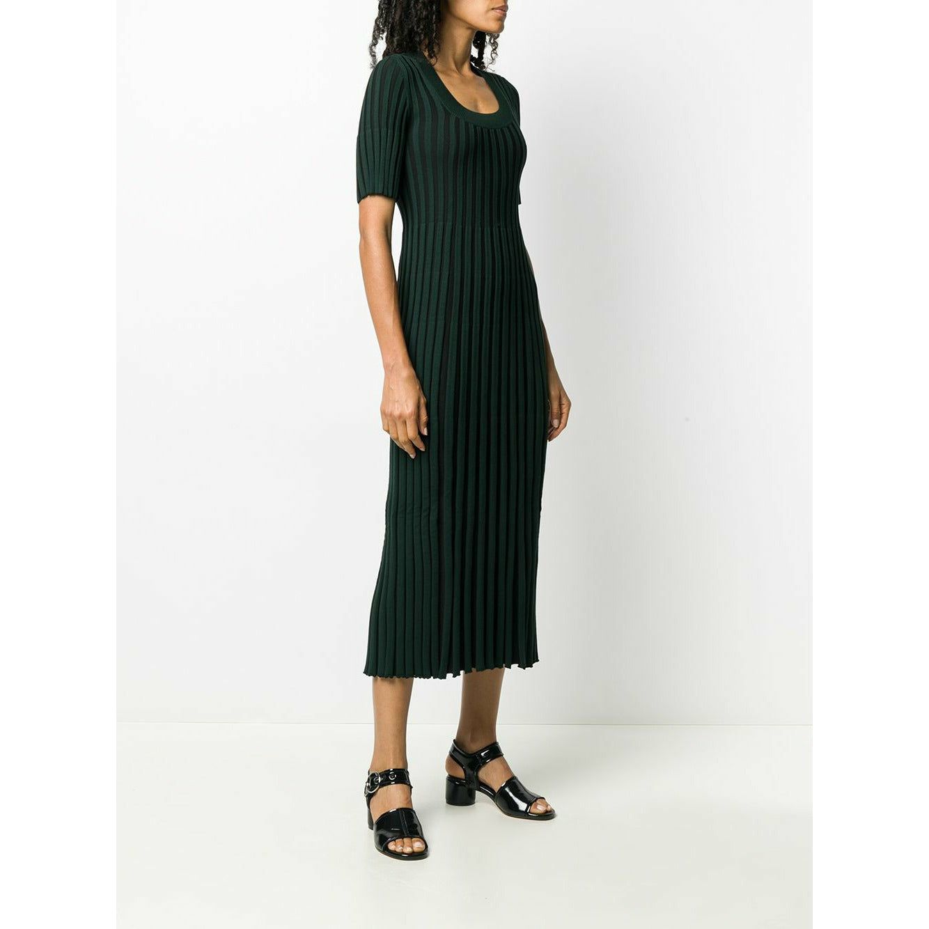 LONG PLEATED DRESS - Yooto