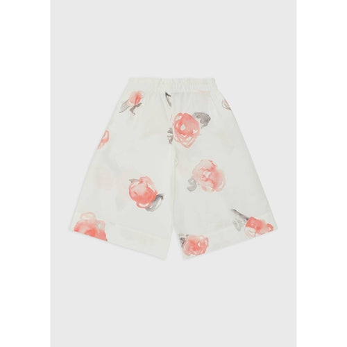 Load image into Gallery viewer, WIDE-LEGGED TROUSERS IN WATERCOLOUR PRINT POPLIN - Yooto
