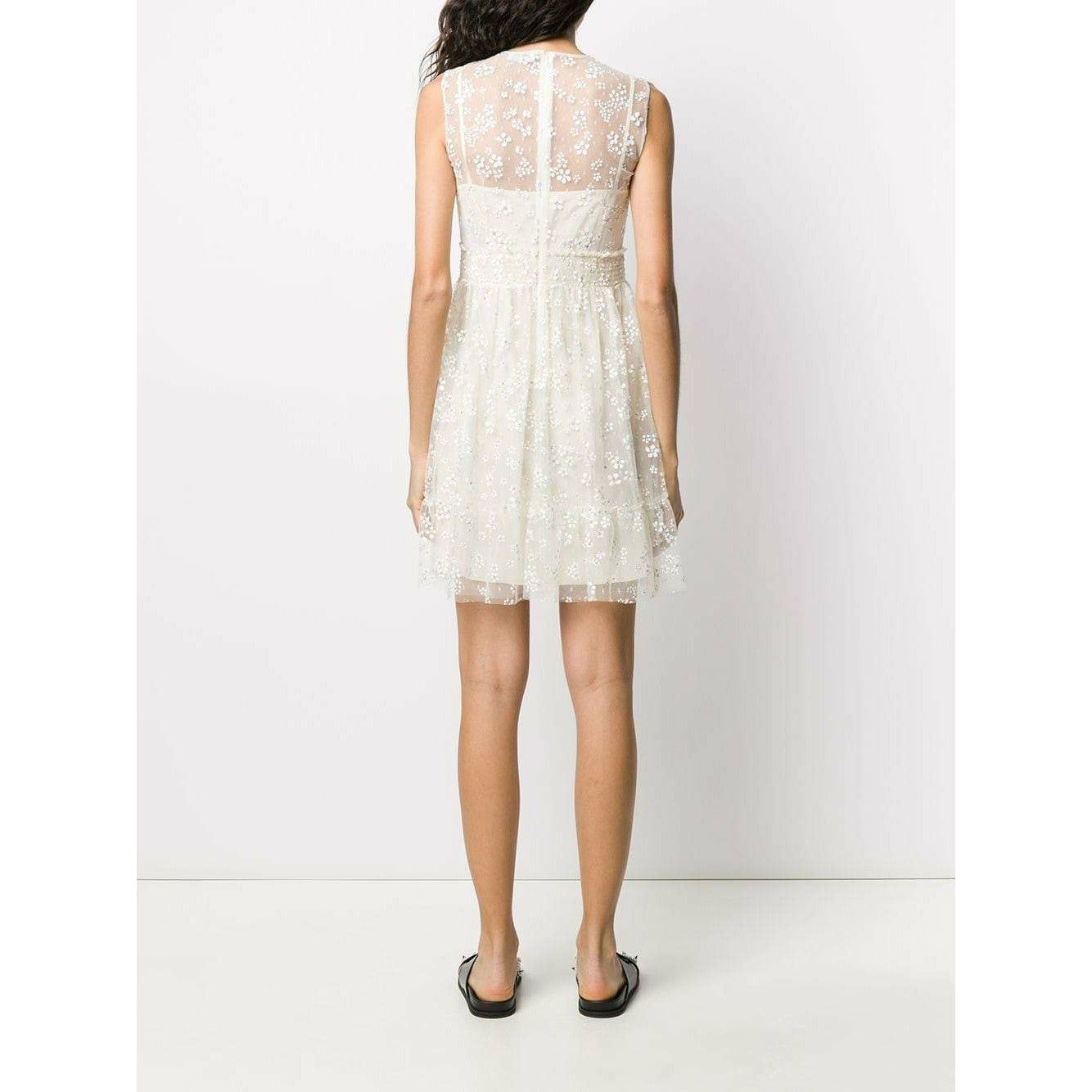 LACE FIT-AND-FLARE DRESS - Yooto