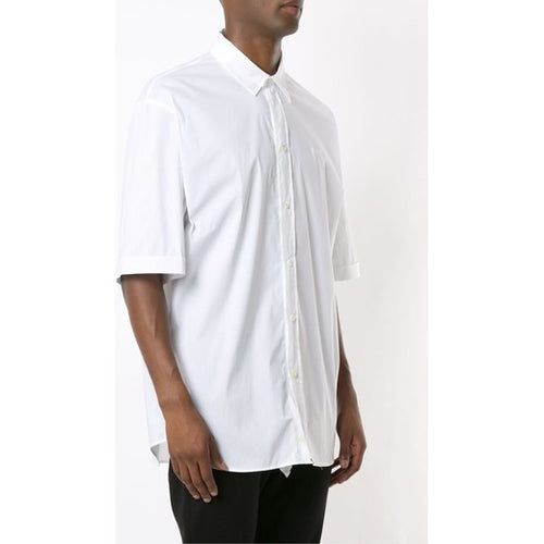 Load image into Gallery viewer, STRETCH SATIN, SHORT-SLEEVED SHIRT - Yooto

