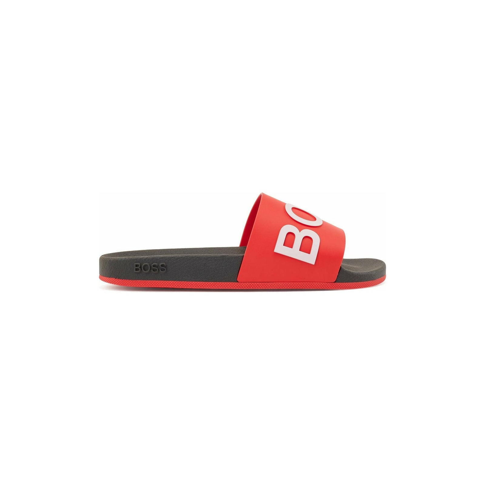 LOGO SLIDES WITH MONOGRAM-EMBOSSED OUTSOLE - Yooto