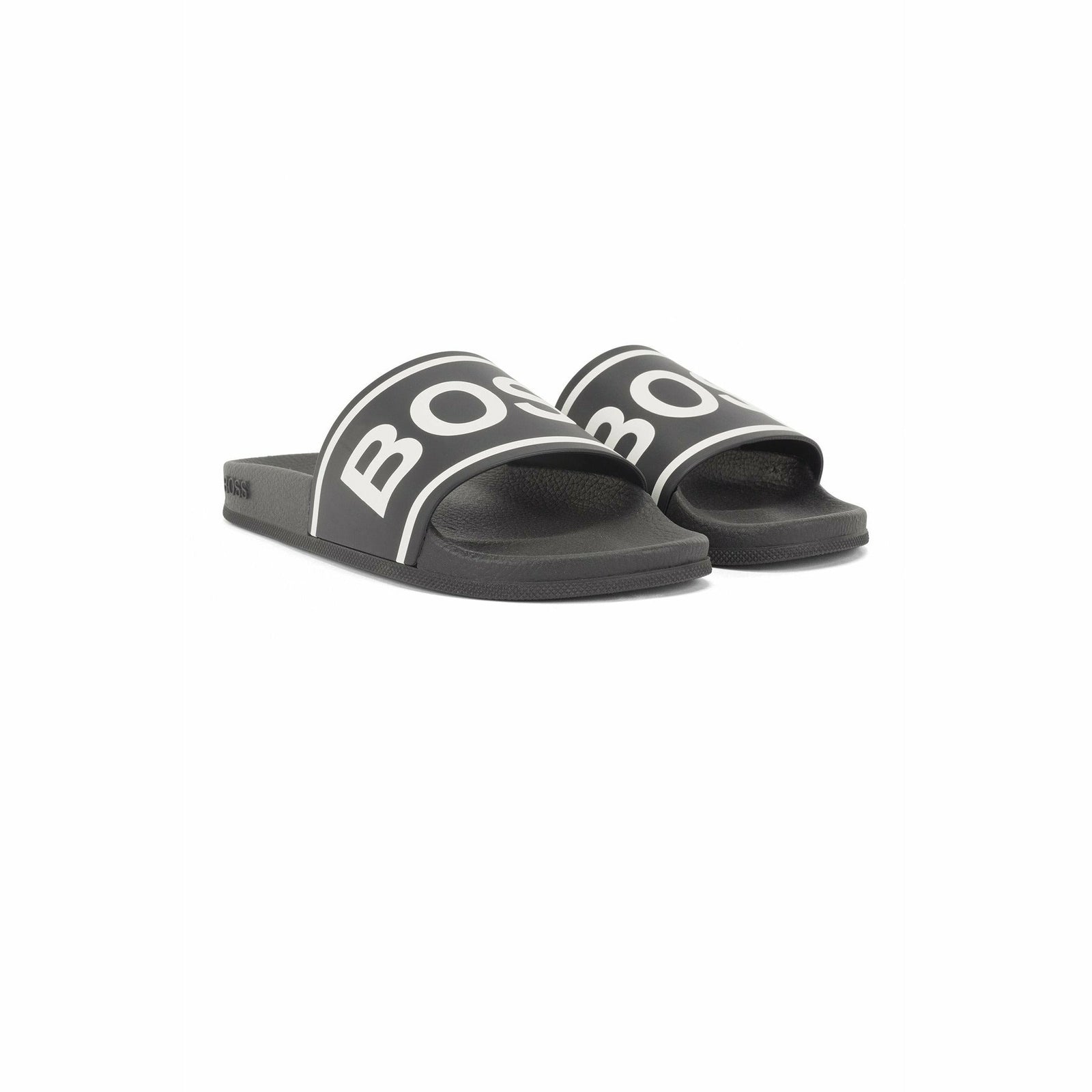 ITALIAN-MADE SLIDES WITH STRIPES AND LOGO - Yooto