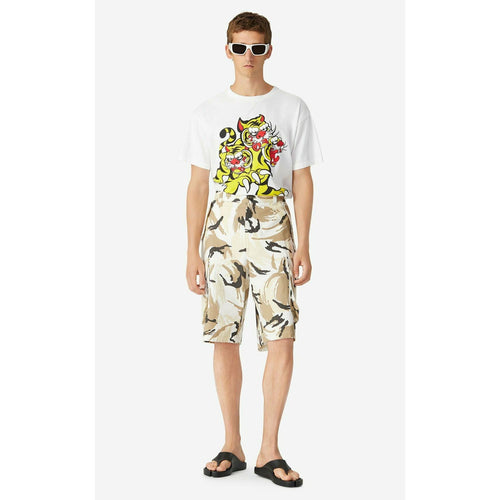 Load image into Gallery viewer, ‘TROPIC CAMO&#39; CARGO SHORTS - Yooto
