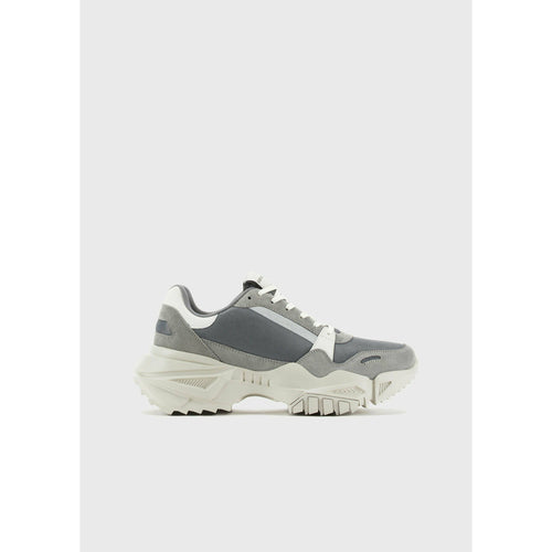 Load image into Gallery viewer, CHUNKY SNEAKERS WITH SUEDE DETAILS AND LOGO TRIM - Yooto
