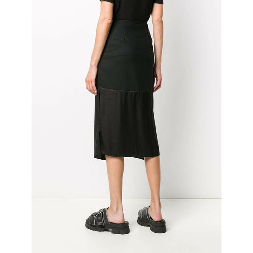 Load image into Gallery viewer, ASYMMETRICAL FRONT-BUTTON SKIRT - Yooto
