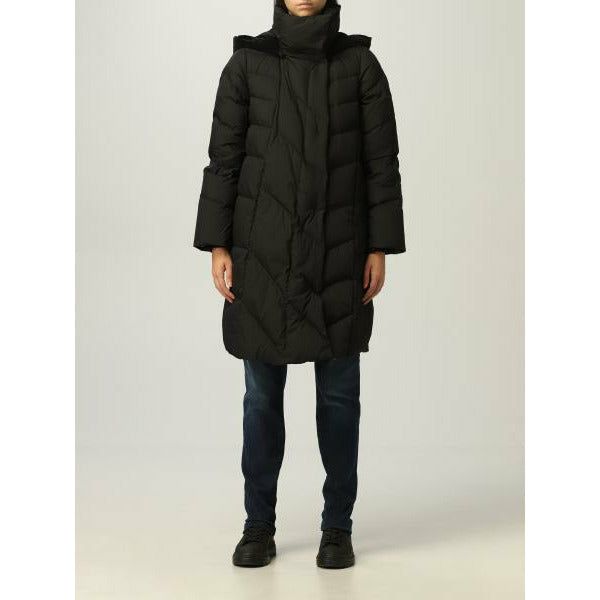 DOWN JACKET IN QUILTED AND PADDED NYLON - Yooto
