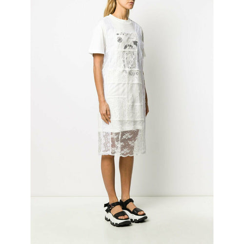Load image into Gallery viewer, LACE LAYER T-SHIRT DRESS - Yooto
