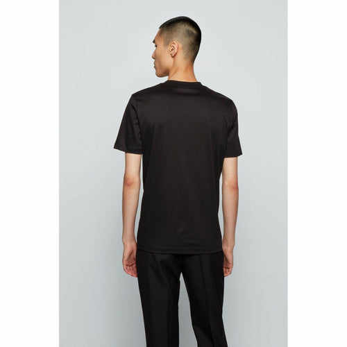 Load image into Gallery viewer, SLIM-FIT T-SHIRT IN MERCERISED COTTON WITH MONOGRAM PRINT - Yooto
