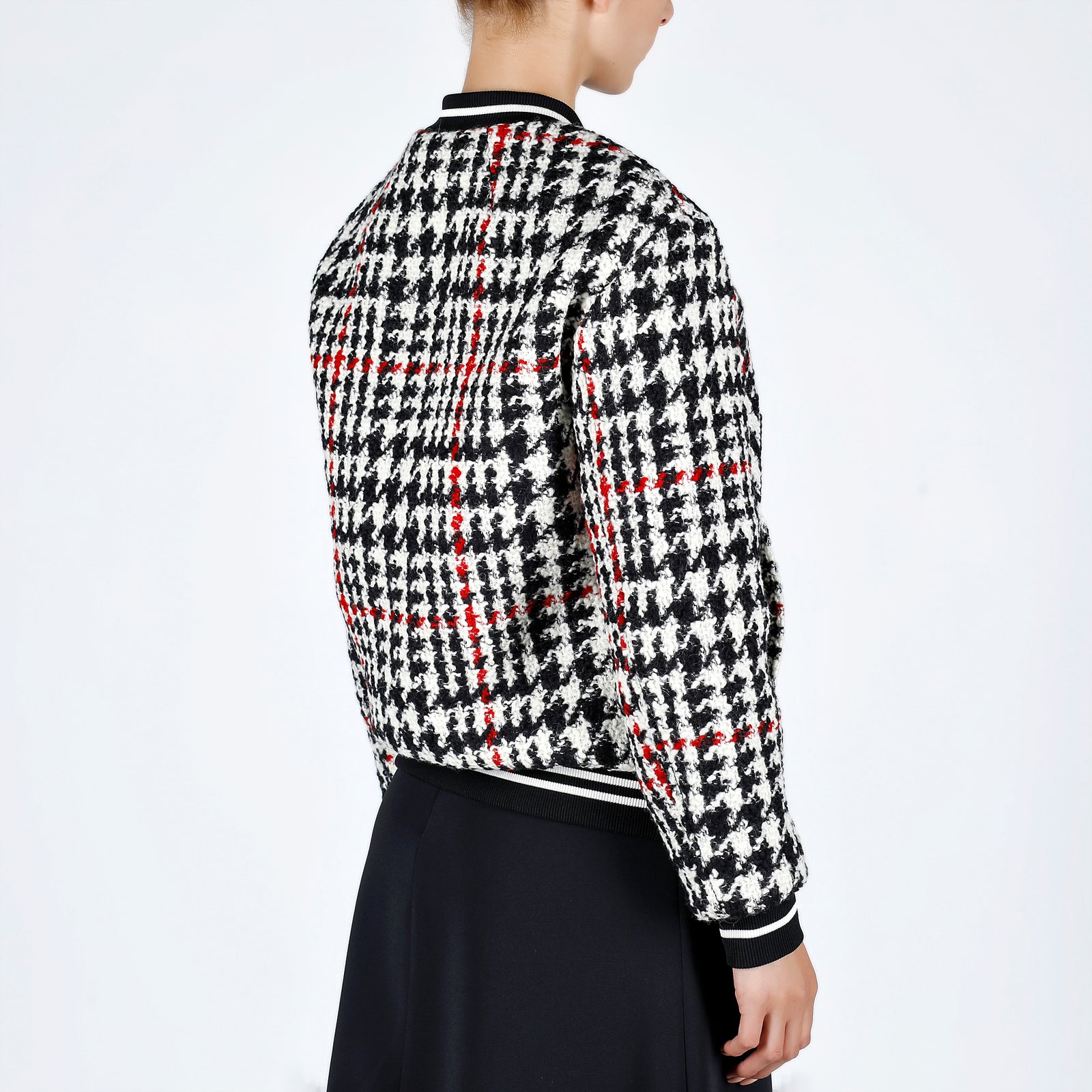 RED VALENTINO PRINTED WOOL JACKET - Yooto