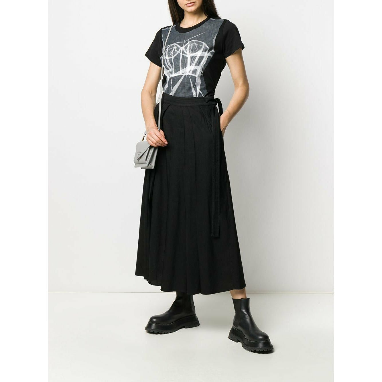 HIGH-WAISTED WIDE-LEG TROUSERS - Yooto