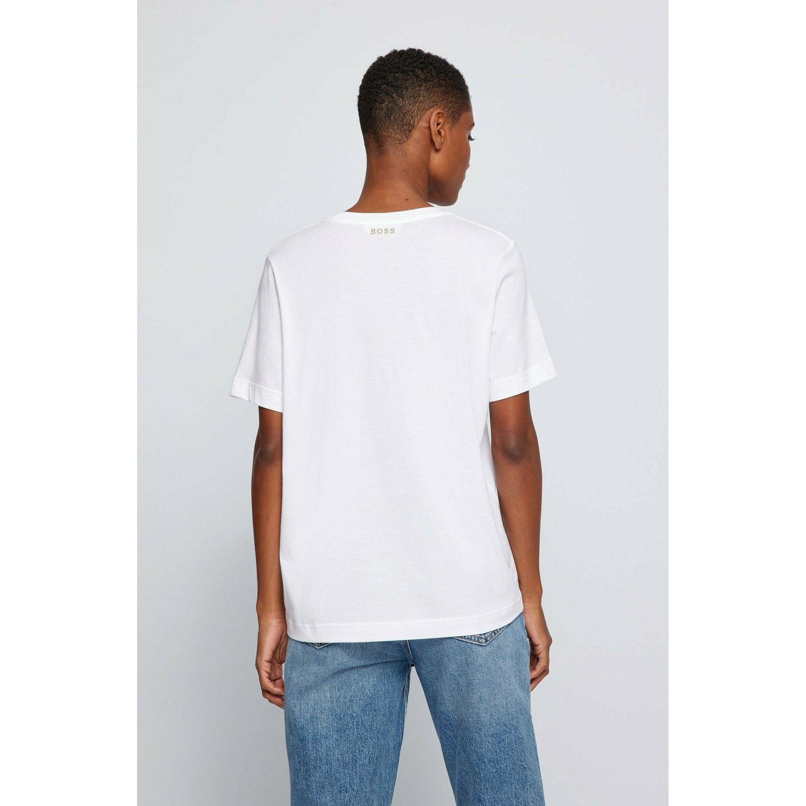 RELAXED-FIT T-SHIRT IN ORGANIC-COTTON JERSEY - Yooto