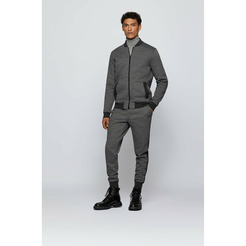 Load image into Gallery viewer, RELAXED-FIT ZIP-UP JACKET WITH HERRINGBONE PATTERN - Yooto

