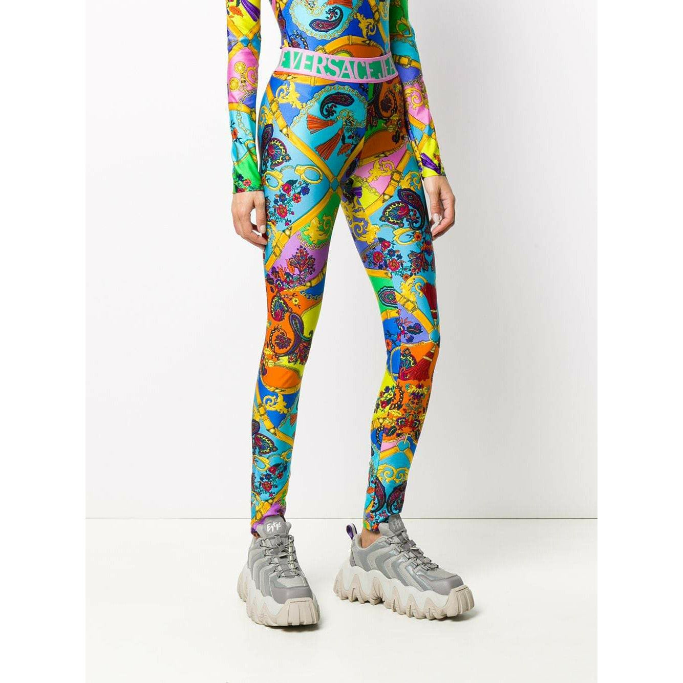 GRAPHIC-PRINT LEGGINGS - Yooto