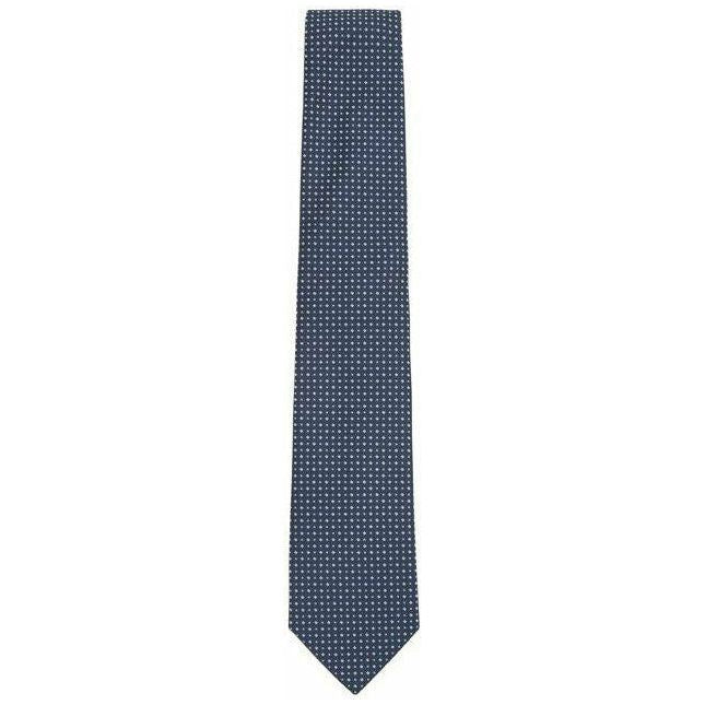 SILK-BLEND TIE WITH JACQUARD-WOVEN PATTERN - Yooto