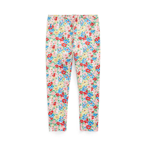 Load image into Gallery viewer, FLORAL STRETCH JERSEY LEGGING - Yooto
