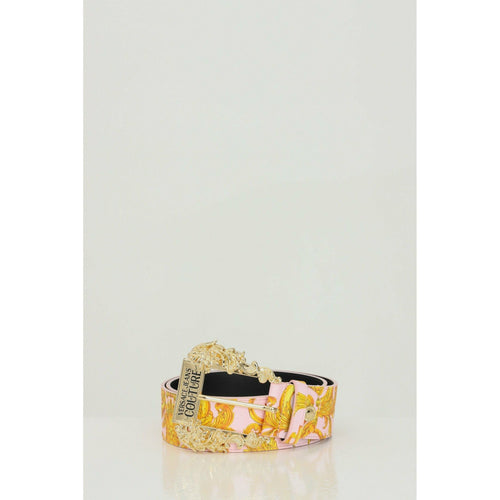Load image into Gallery viewer, PATTERNED BELT WITH MAXI LIGHT GOLD BUCKLE - Yooto
