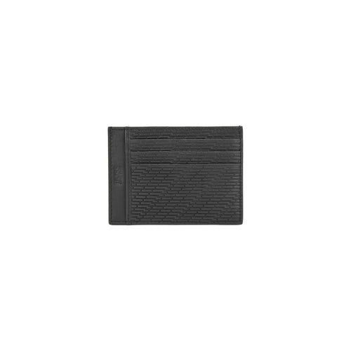 Load image into Gallery viewer, GEOMETRIC-EMBOSSED LEATHER CARD HOLDER AND KEY RING GIFT SET - Yooto
