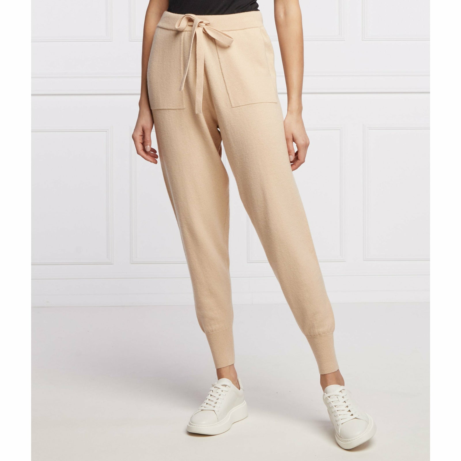 RELAXED-FIT TROUSERS IN A WOOL BLEND - Yooto