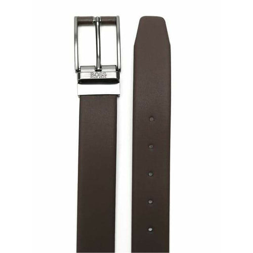 Load image into Gallery viewer, DARK BROWN LEATHER BELT - Yooto
