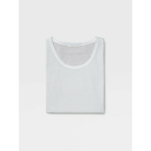 Load image into Gallery viewer, WHITE COTTON TANK TOP - Yooto
