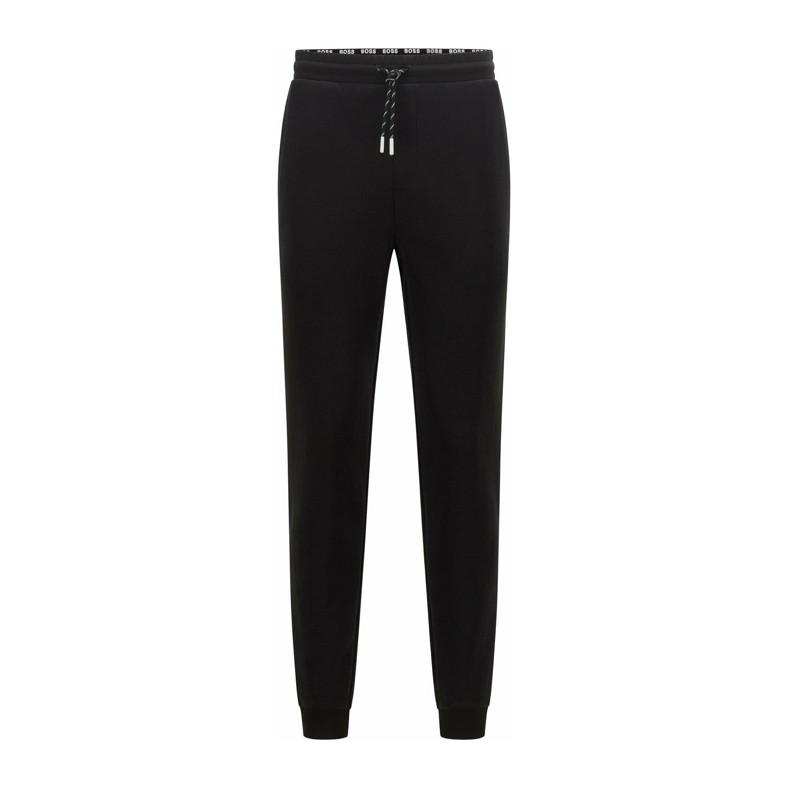 CUFFED TRACKSUIT BOTTOMS WITH STRIPED DRAWCORD - Yooto