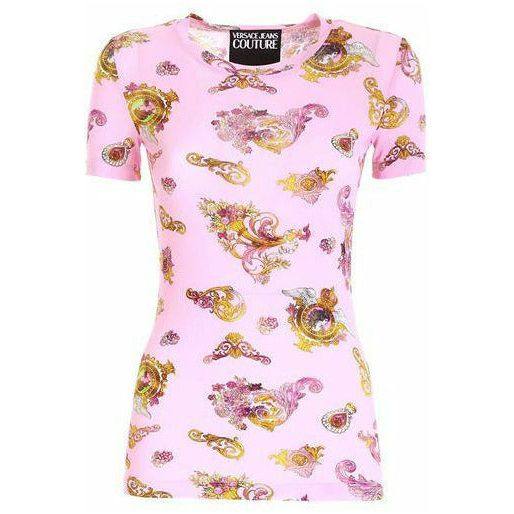 ALL-OVER PRINT T-SHIRT IN PINK - Yooto