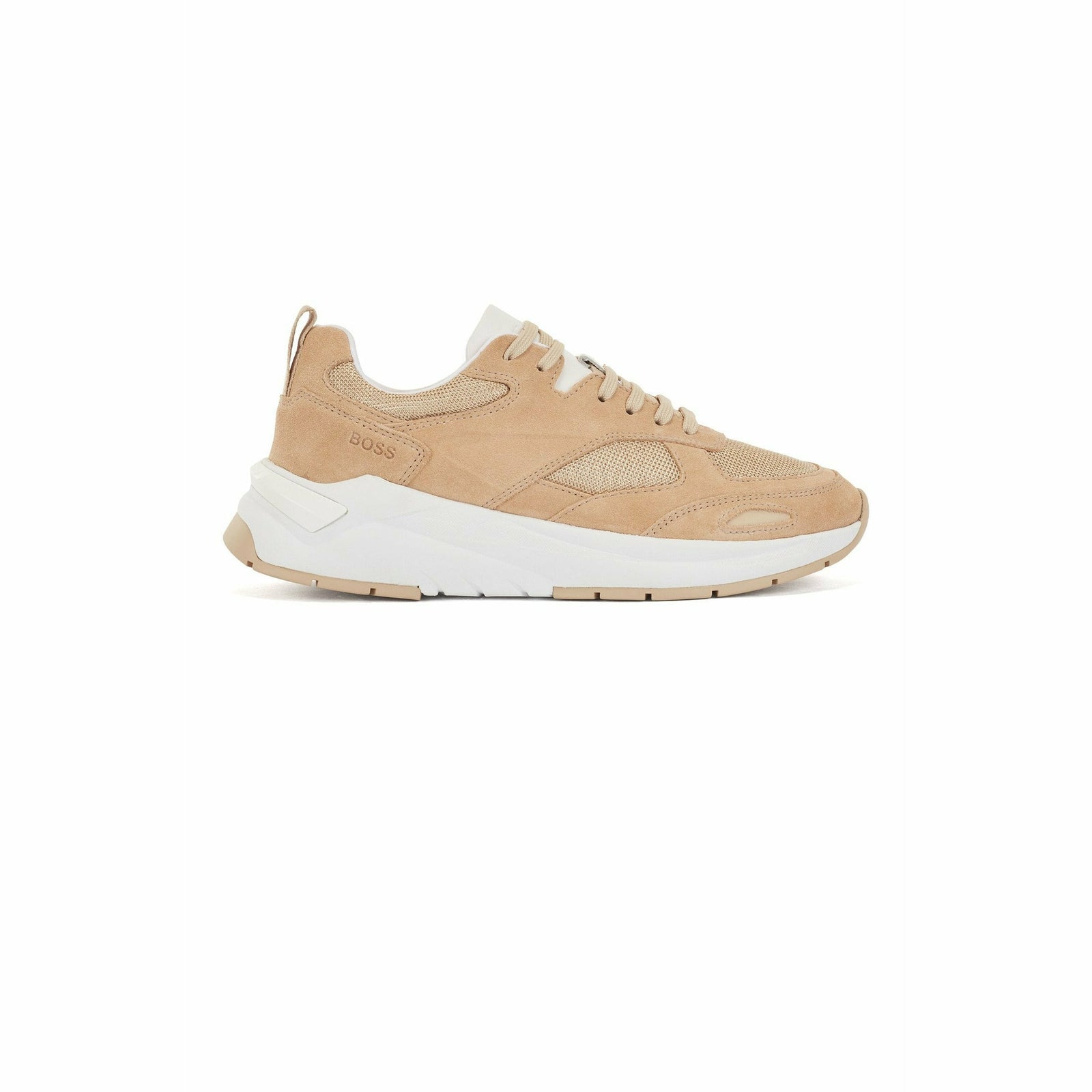 RUNNING-STYLE TRAINERS WITH SUEDE TRIMS - Yooto