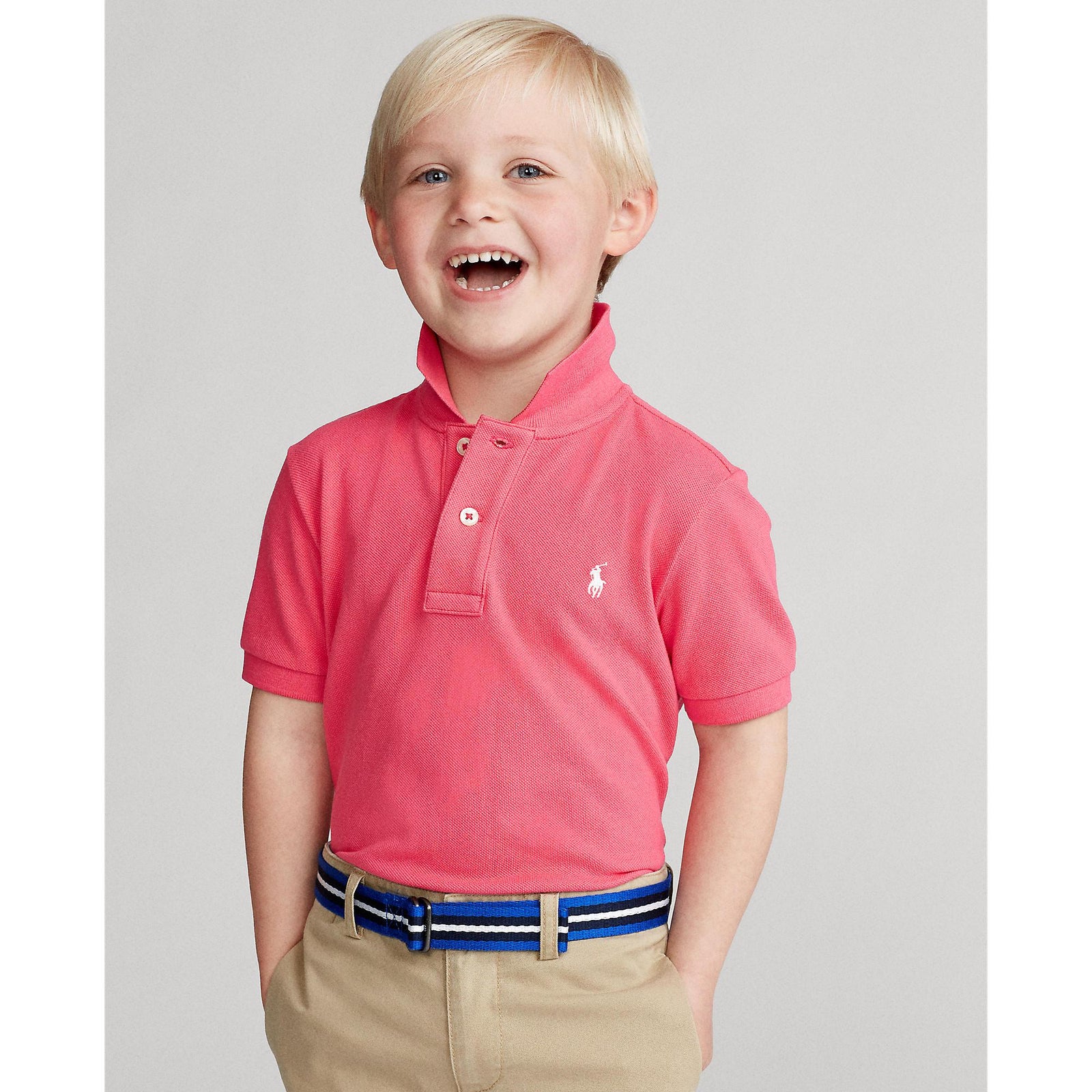 Baby boy pink outlet polo