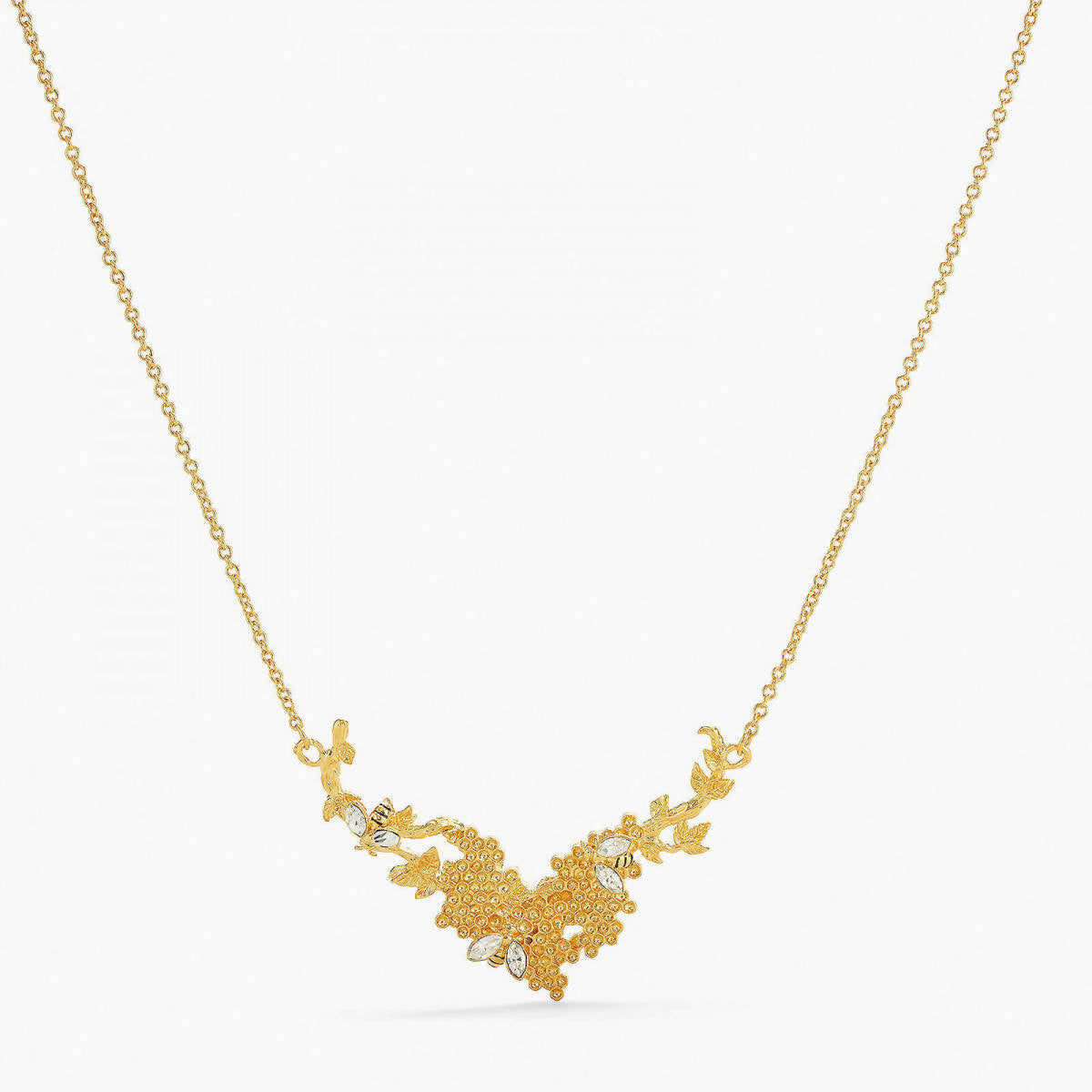 COLLAR NECKLACES HONEYCOMBS AND BEES COLLAR NECKLACE - Yooto