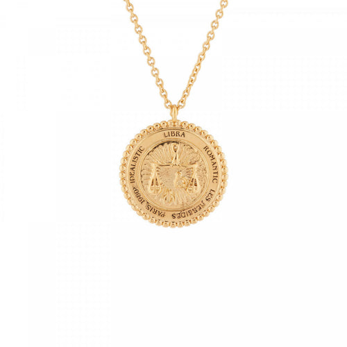 Load image into Gallery viewer, PENDANT NECKLACE LIBRA ZODIAC SIGN - Yooto
