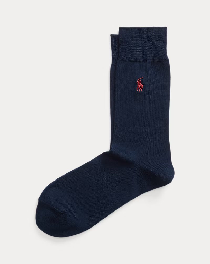 RALPH LAUREN Pony Flat-Knit Trouser Socks
